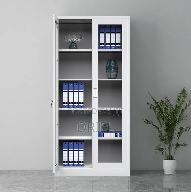 Office Cabinets : Office Glass Door Document Storage Cabinet