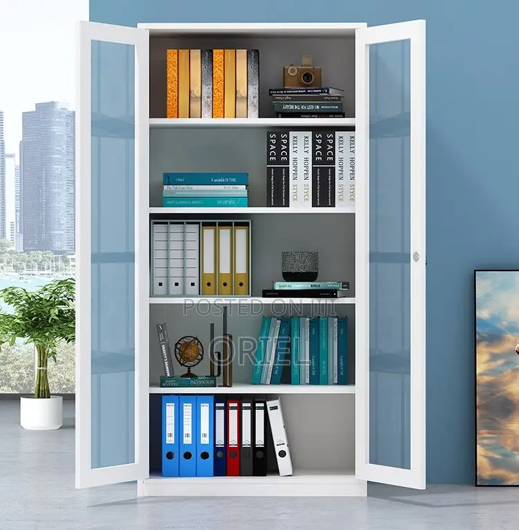 Office Cabinets : Office Glass Door Document Storage Cabinet