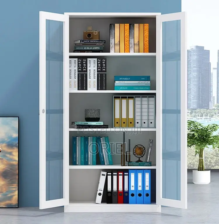 Office Cabinets : Office Glass Door Document Storage Cabinet