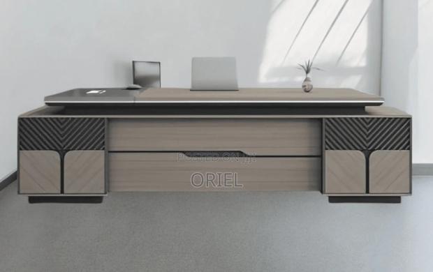 Executive Desks : 2.4m L-Shaped Executive Desk With Drawers - thumbnail 11