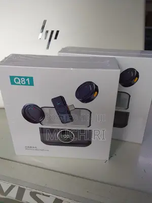 Q81 Clip on Wireless Microphone With Charging Case