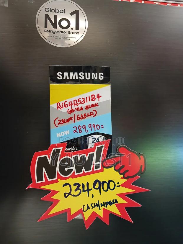 Samsung Side by Side Fridge 647 Litres (Rs64r5311b4 - thumbnail 4