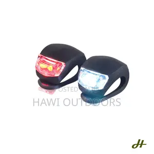 Front and Rear Silicone Led Bike Light Set