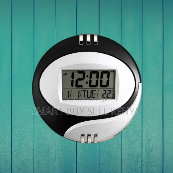 Space Saving Design Digital Table and Wall Mount Clock