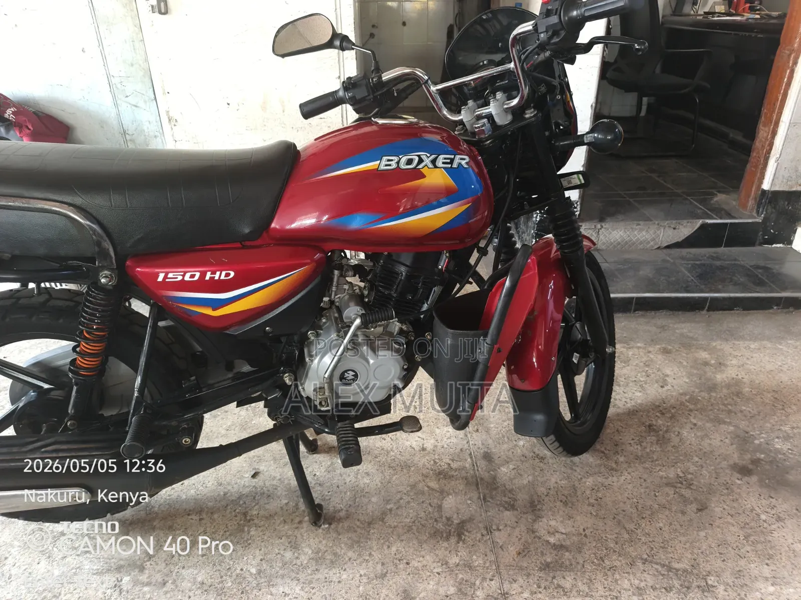 Bajaj Boxer 2026 Red