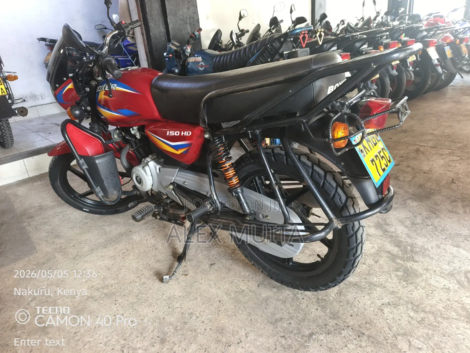 Bajaj Boxer 2026 Red