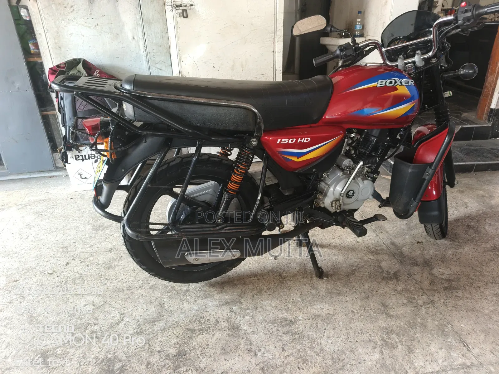 Bajaj Boxer 2026 Red