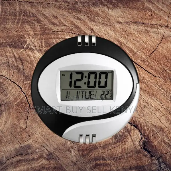 Clear Numbers Display Digital Table and Wall Mount Clock