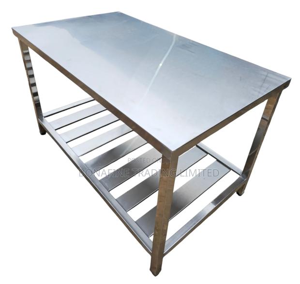 Stainless Steel Table - Durable and Heavy Duty - Various Custom Sizes
