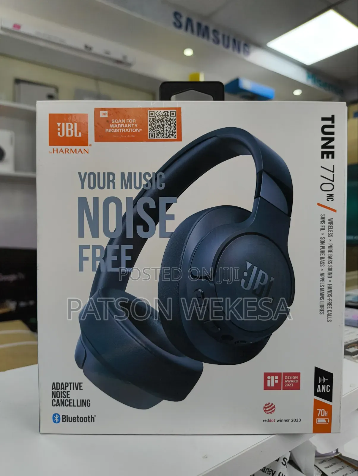 JBL Tune 770nc Blue