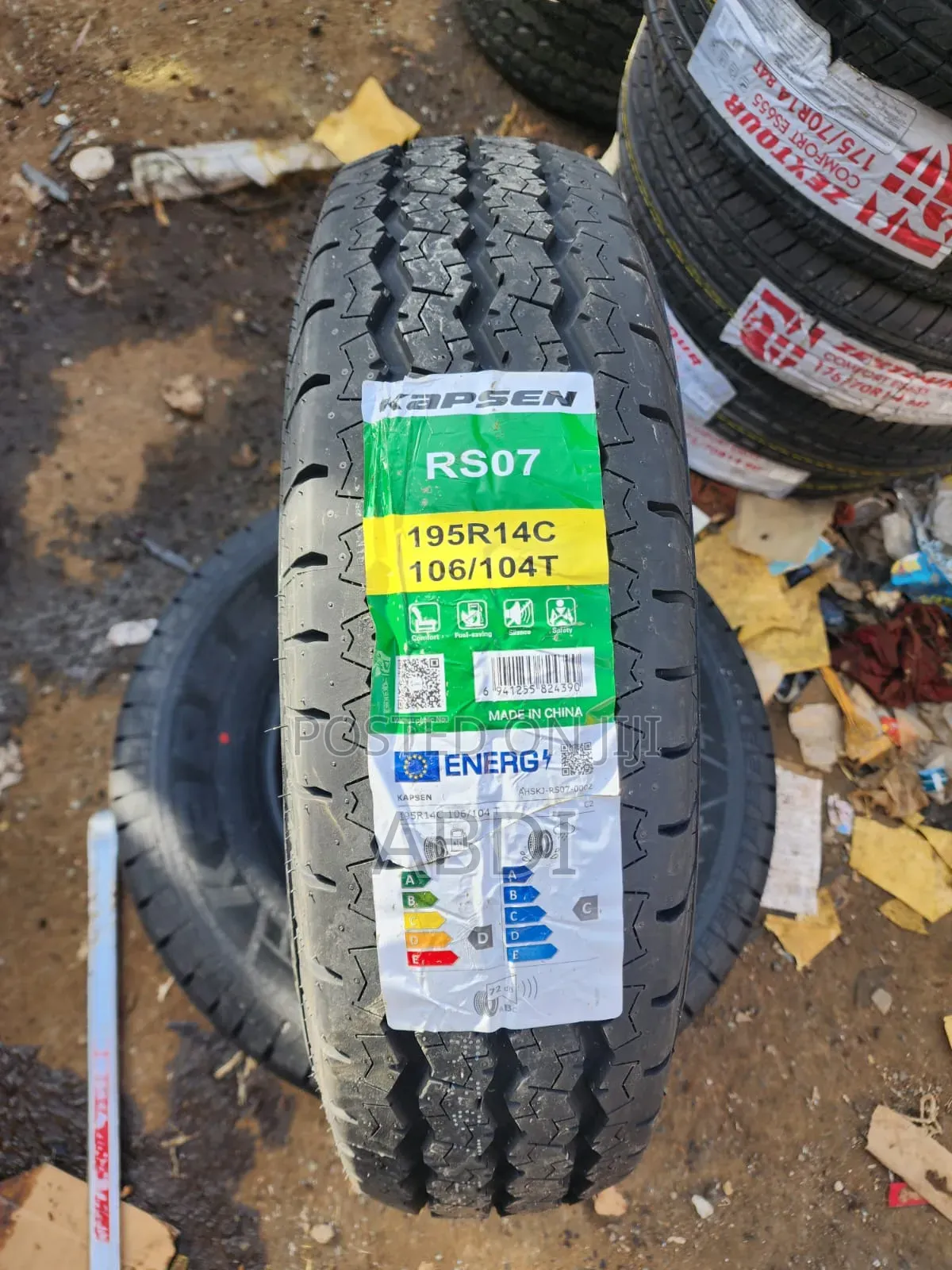 195r14c 8pr Kapsen