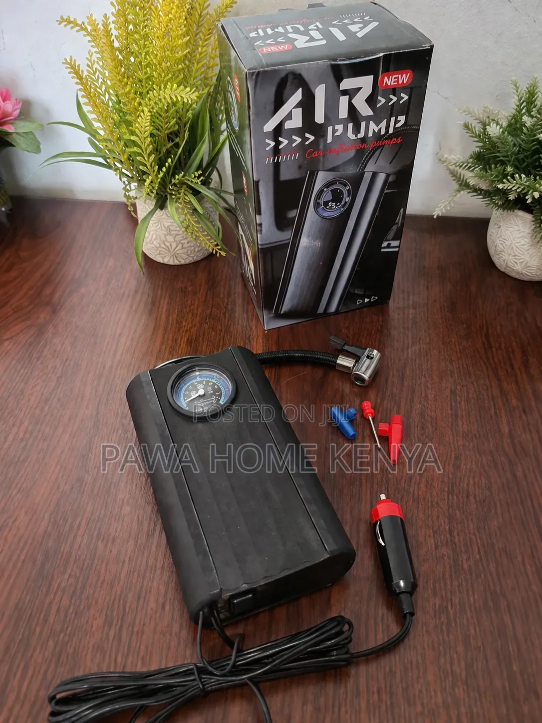 Car Cigar Powered Portable Air Inflating Pump