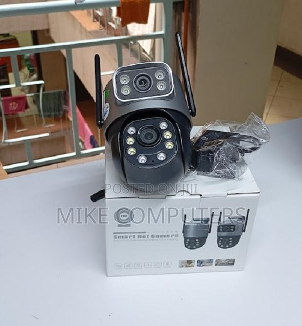 4g Dual-Lens PTZ 4mp Wide-Angle Dual-Light Night Vision