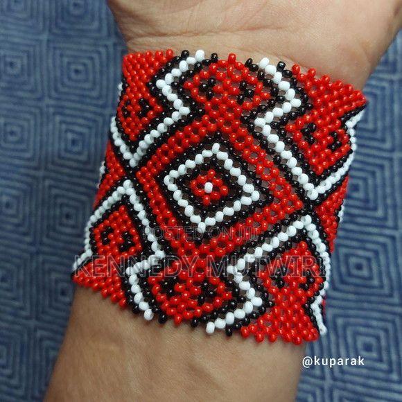Maasai Big Beaded Bracelet (Shang)