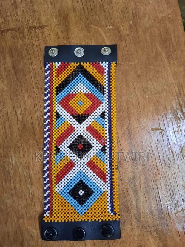Maasai Big Beaded Bracelet (Shang) - thumbnail 3