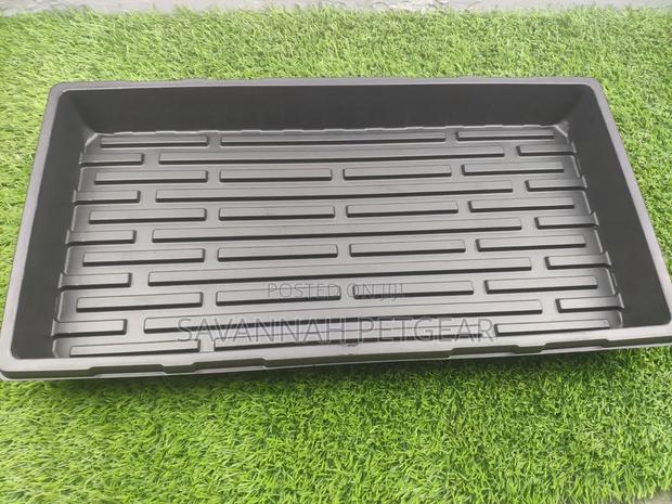 Durable Plastic Hydroponic Tray For Growing Seedlings Or Microgreens - thumbnail 2