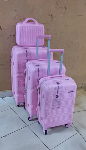 4 in 1 Unbreakable Rubber Suitcase