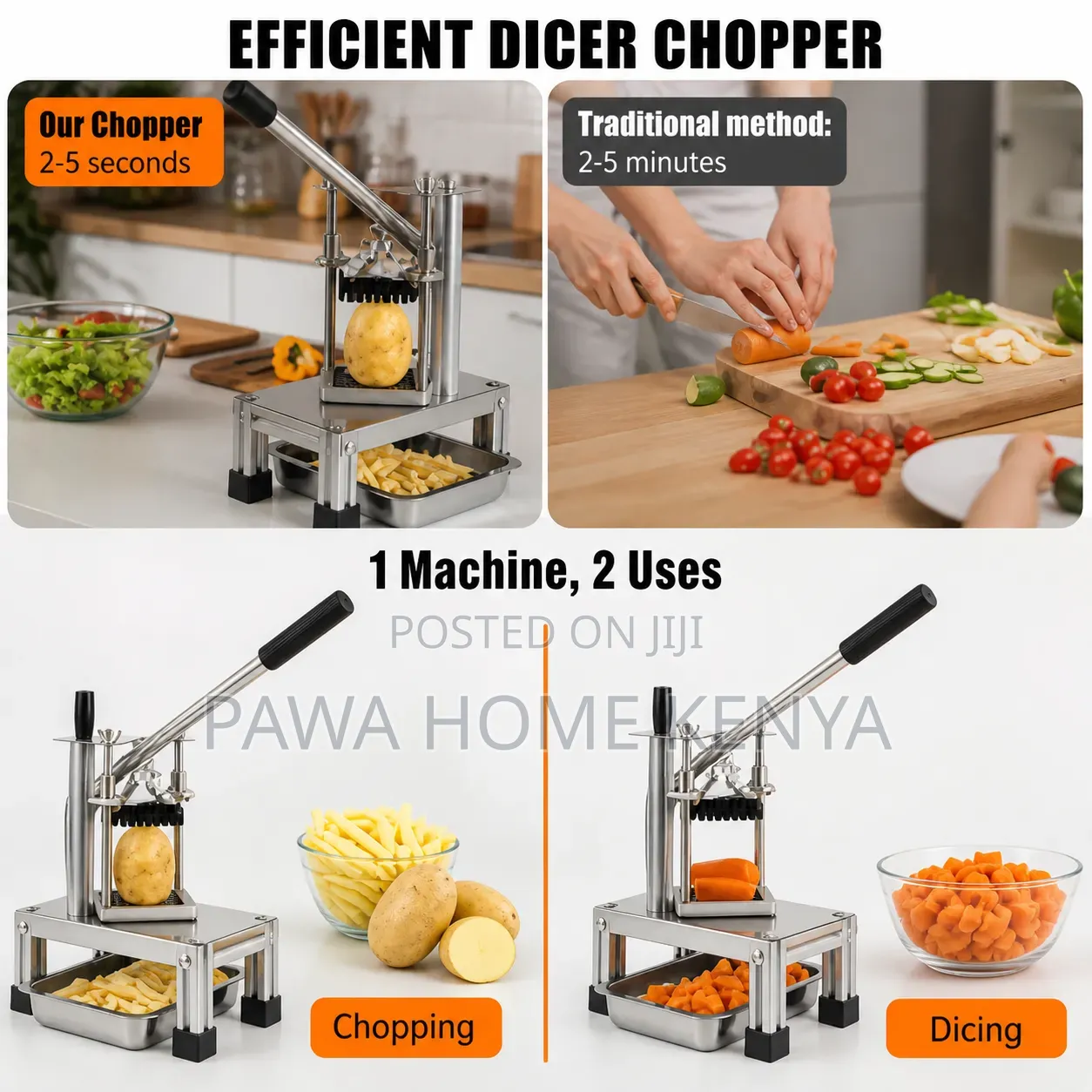 High Quality Heavy Duty Potato Chipper