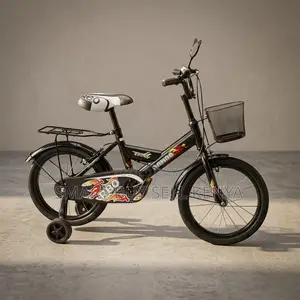Wide Tires Size 16 Inch 4-7 Years Children Kids Bike Bicycle
