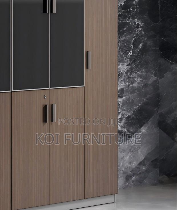 Office Cabinet; Premium Executive Office Cabinet With Three Doors - thumbnail 2