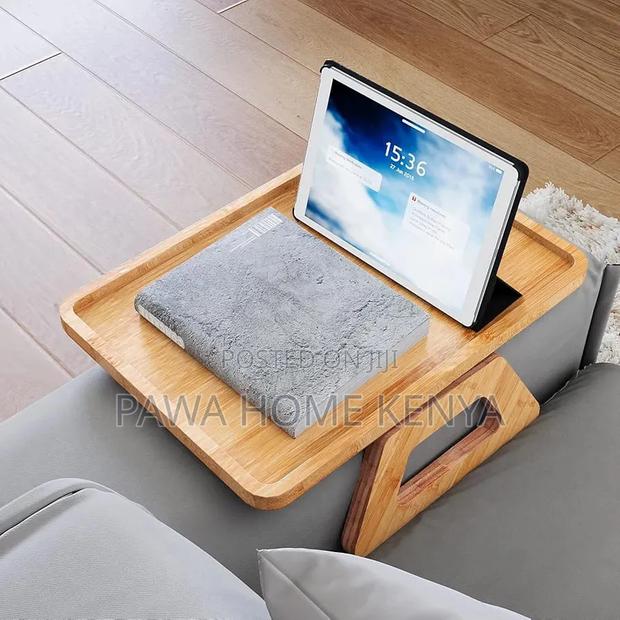 Foldable Wooden Sofa Armrest Tray