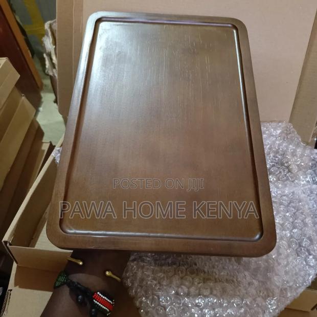 Foldable Wooden Sofa Armrest Tray - thumbnail 6
