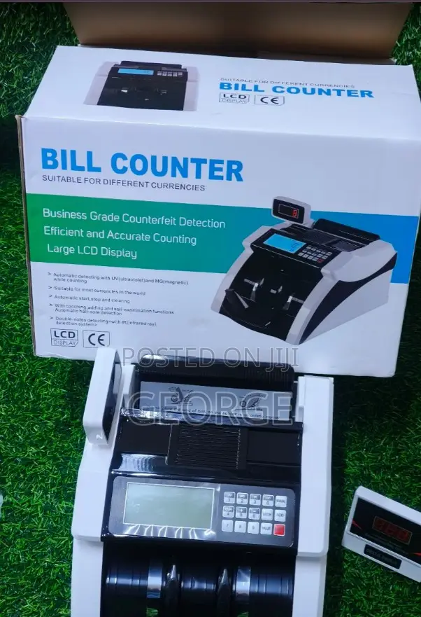 Clear Digital Display Multi Currency Money Counting Machine
