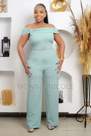 Kikuyu Brown Stylish Jumpsuit