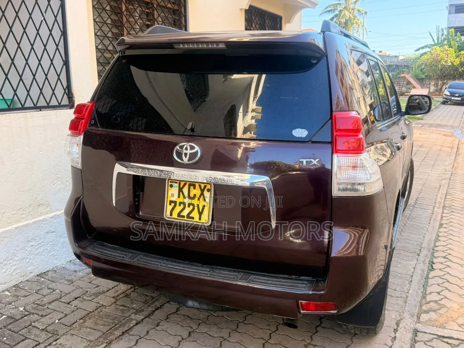 Toyota Land Cruiser Prado 2013 Maroon