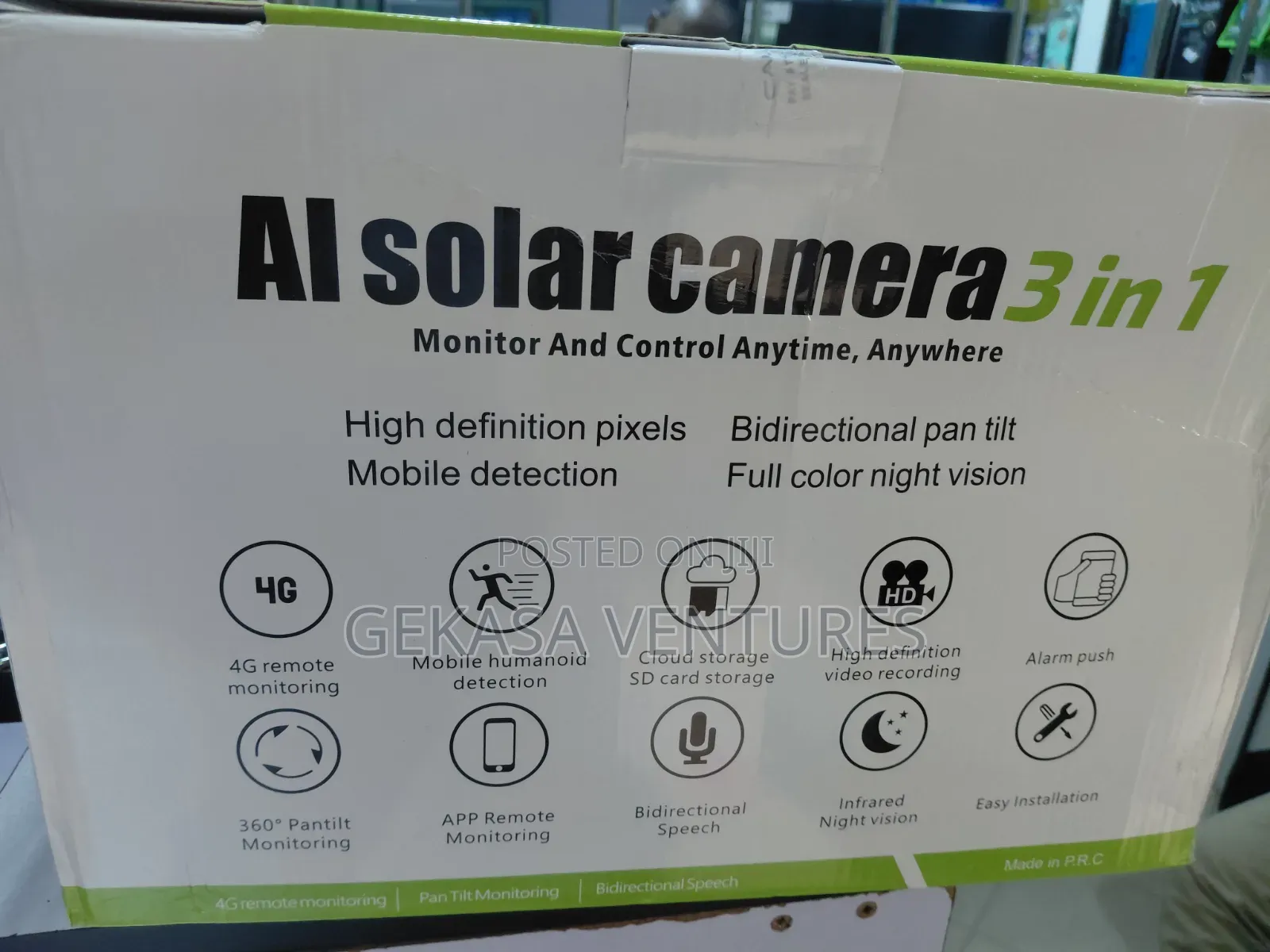 Ai Solar Cameras