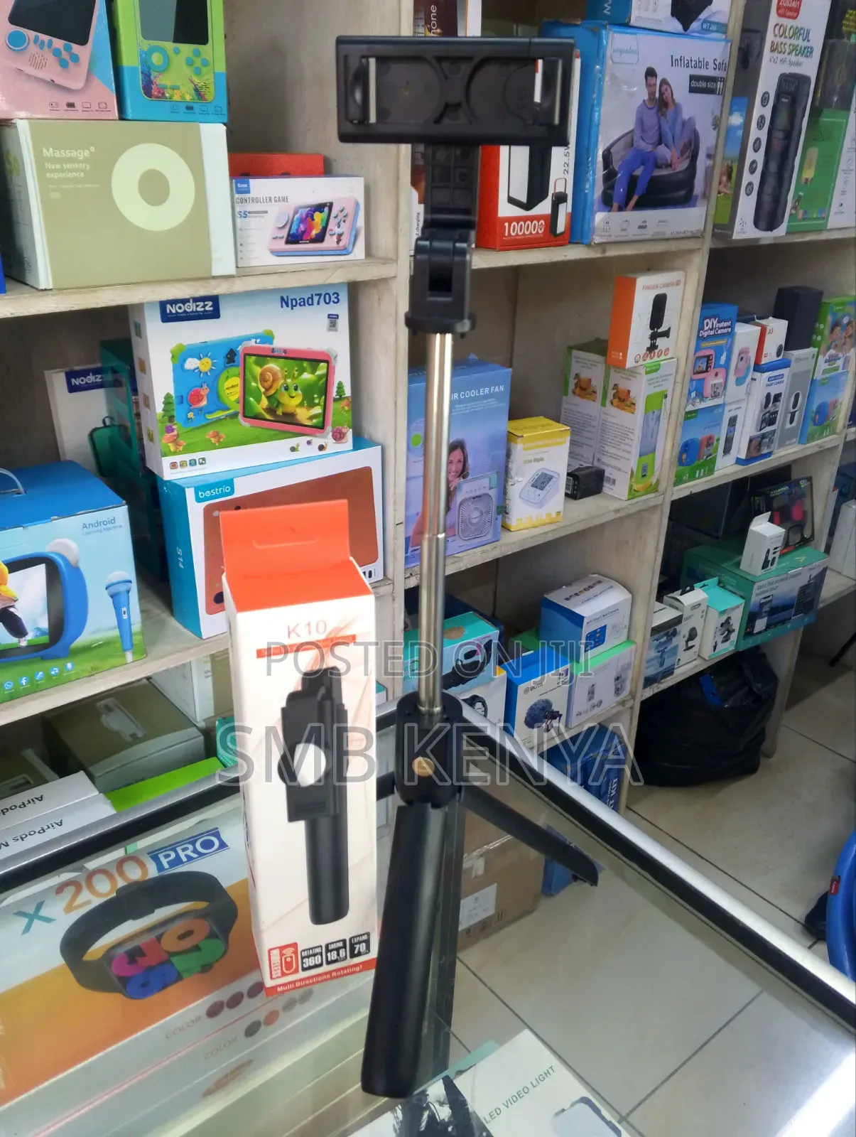 Fordable 3 in 1 Wireless Bluetooth Tripod and Selfie Stick