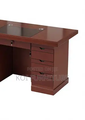 Office Desk; 1.4 Meters Mahogany Executive Desk With Execellent Finish