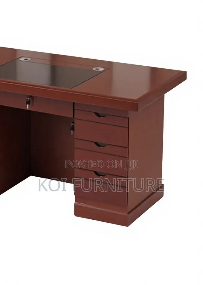 Office Desk; 1.4 Meters Mahogany Executive Desk With Execellent Finish