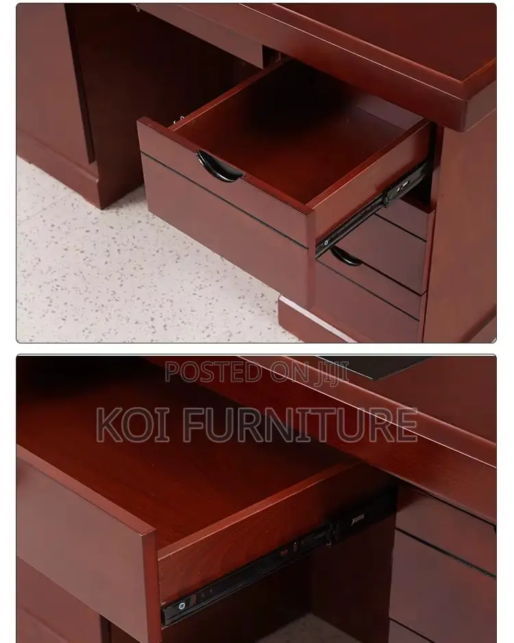 Office Desk; 1.4 Meters Mahogany Executive Desk With Execellent Finish