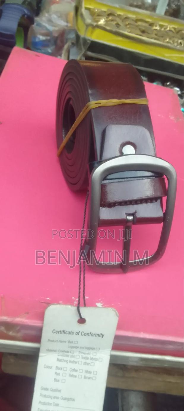 Pure Leather Belt - main view