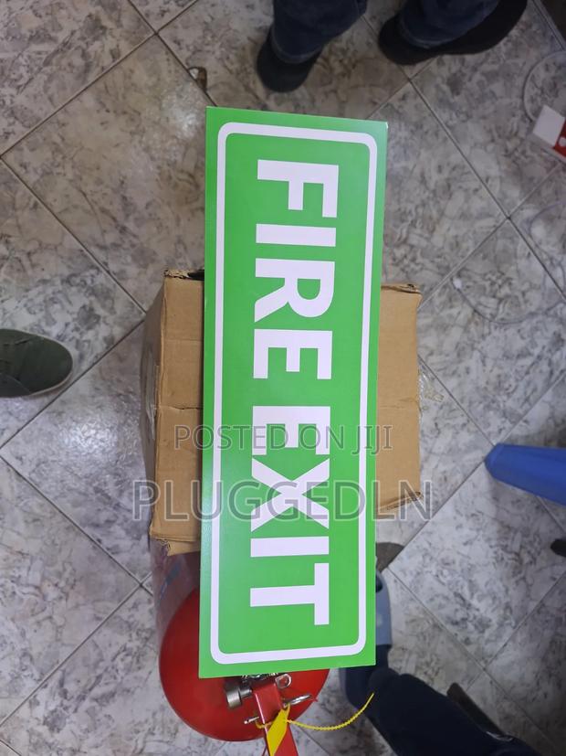 Fire Exit Sign Board. - thumbnail 2