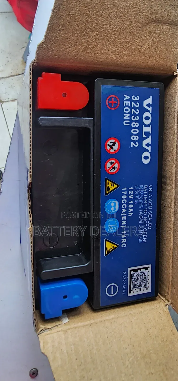 Volvo Auxiliary Battery Start Stop 10ah