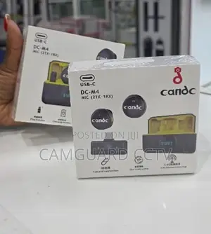 Candc Dual Wireless Clip-on Microphone for Type-C Devices – Dc-M4