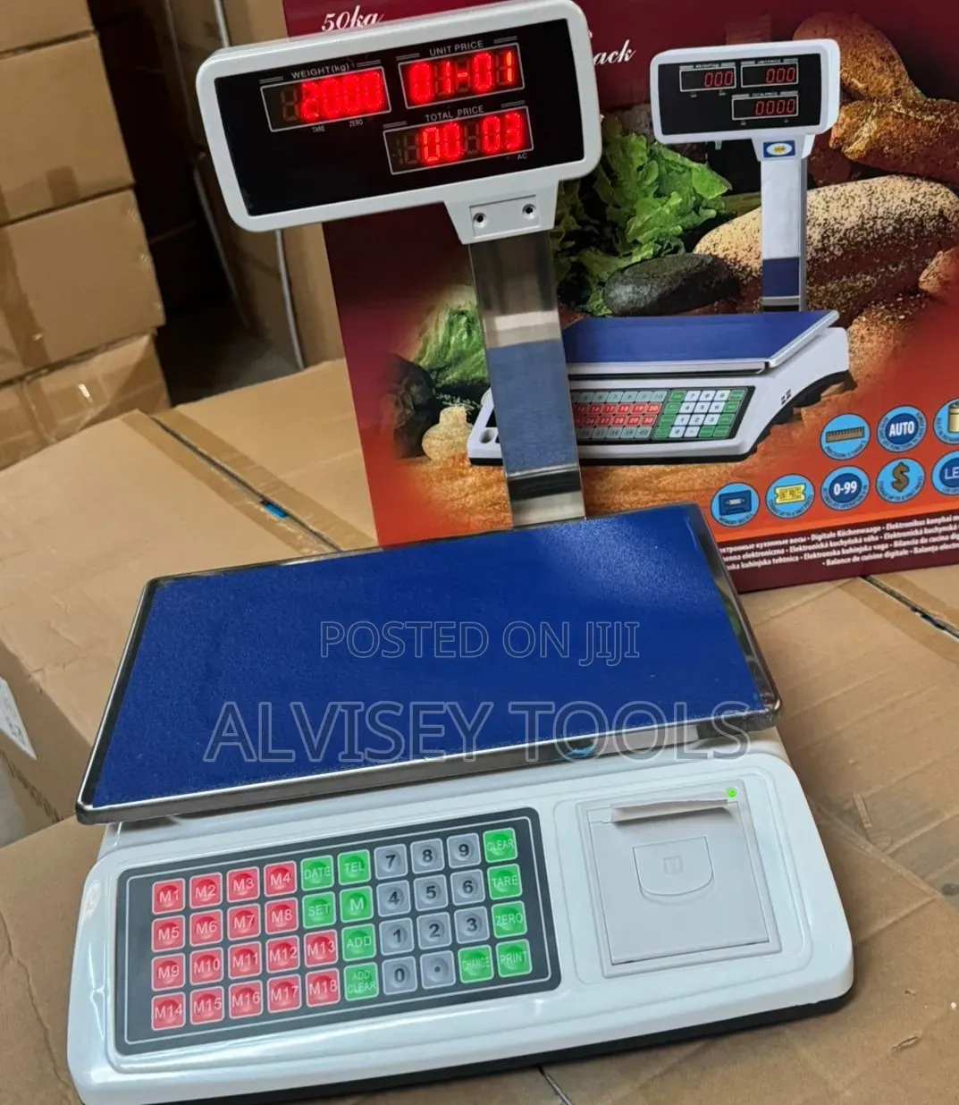50kg Digital Weighing Scale/Receipt Print Weighing Scale