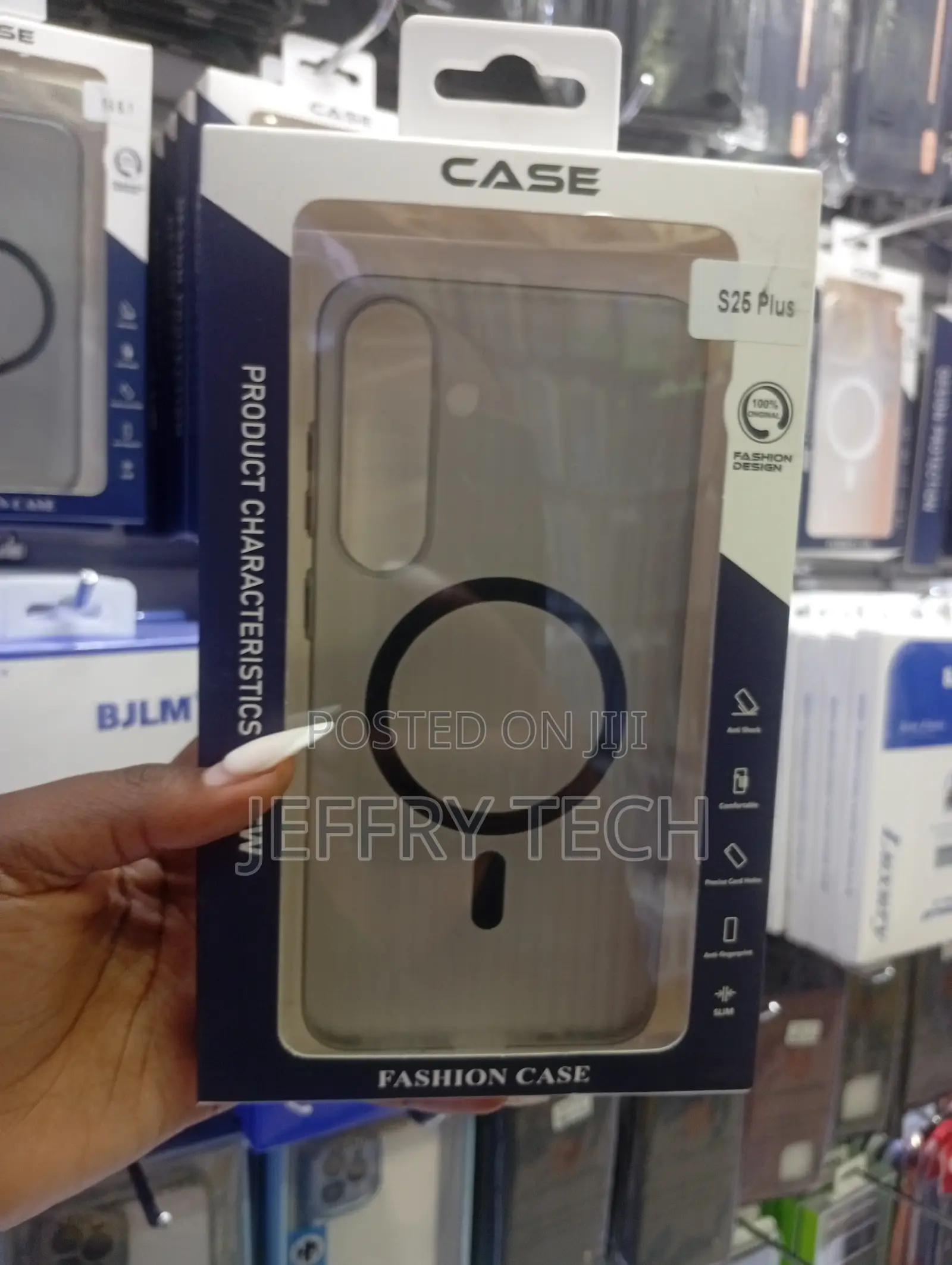 Samsung Galaxy S25 Plus Clear Magnetic Case