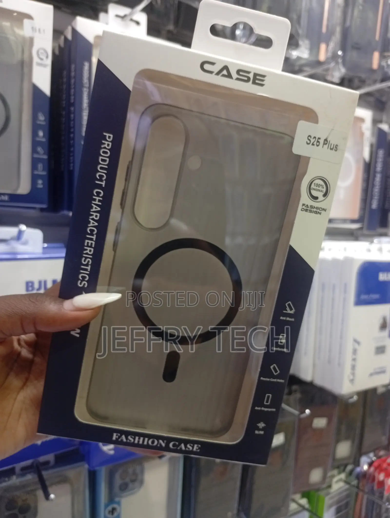 Samsung Galaxy S25 Plus Clear Magnetic Case