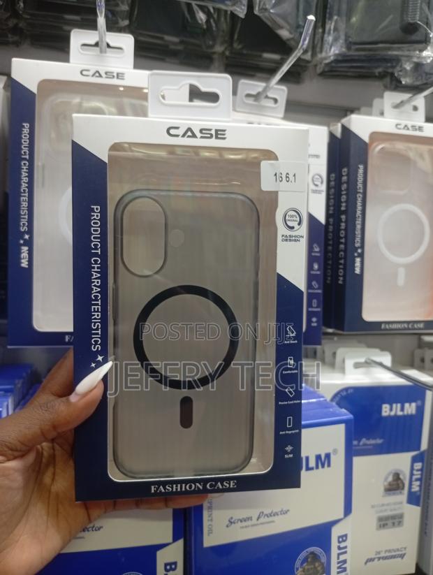 iPhone 16 Frosted, "Smoke" or Translucent Back Case