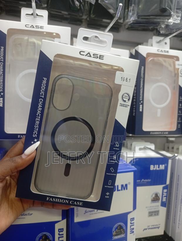 iPhone 16 Frosted, "Smoke" or Translucent Back Case - thumbnail 2