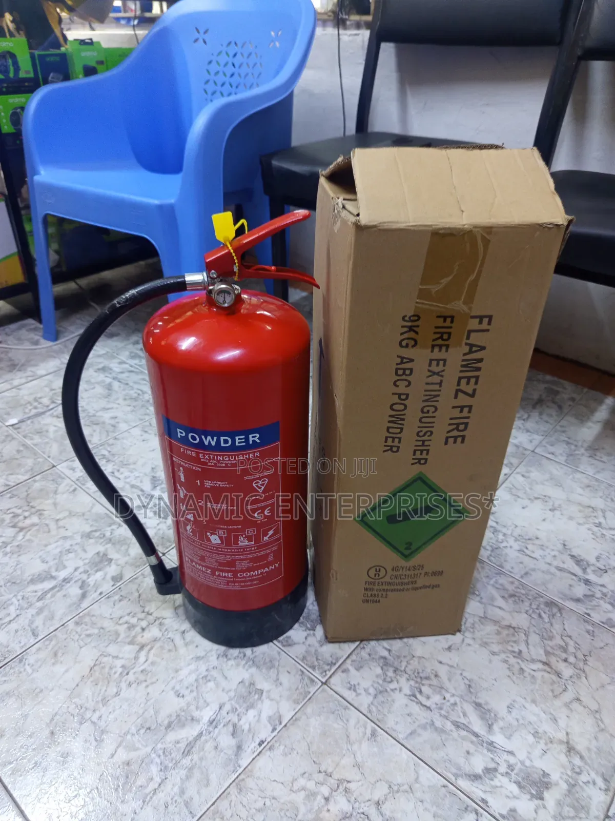 Flamez Fire 9kg Abc Powder Fire Extinguisher