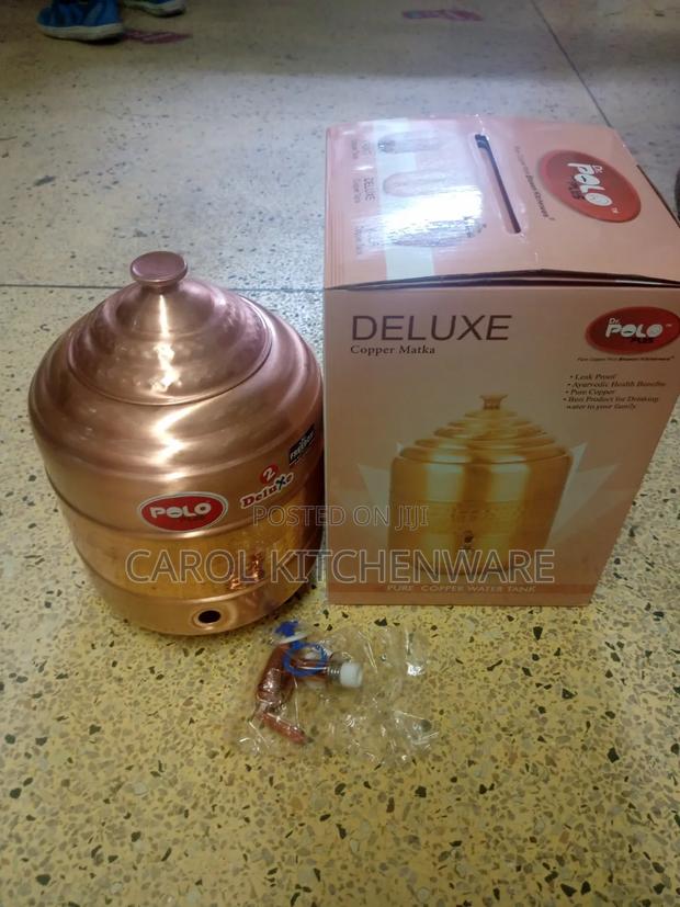 Copper Water Dispenser /7 Ltr Copper Water Pot