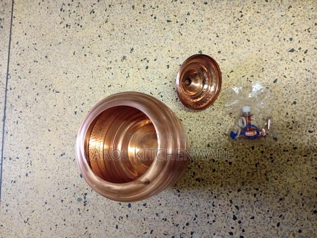 Copper Water Dispenser /7 Ltr Copper Water Pot - thumbnail 3