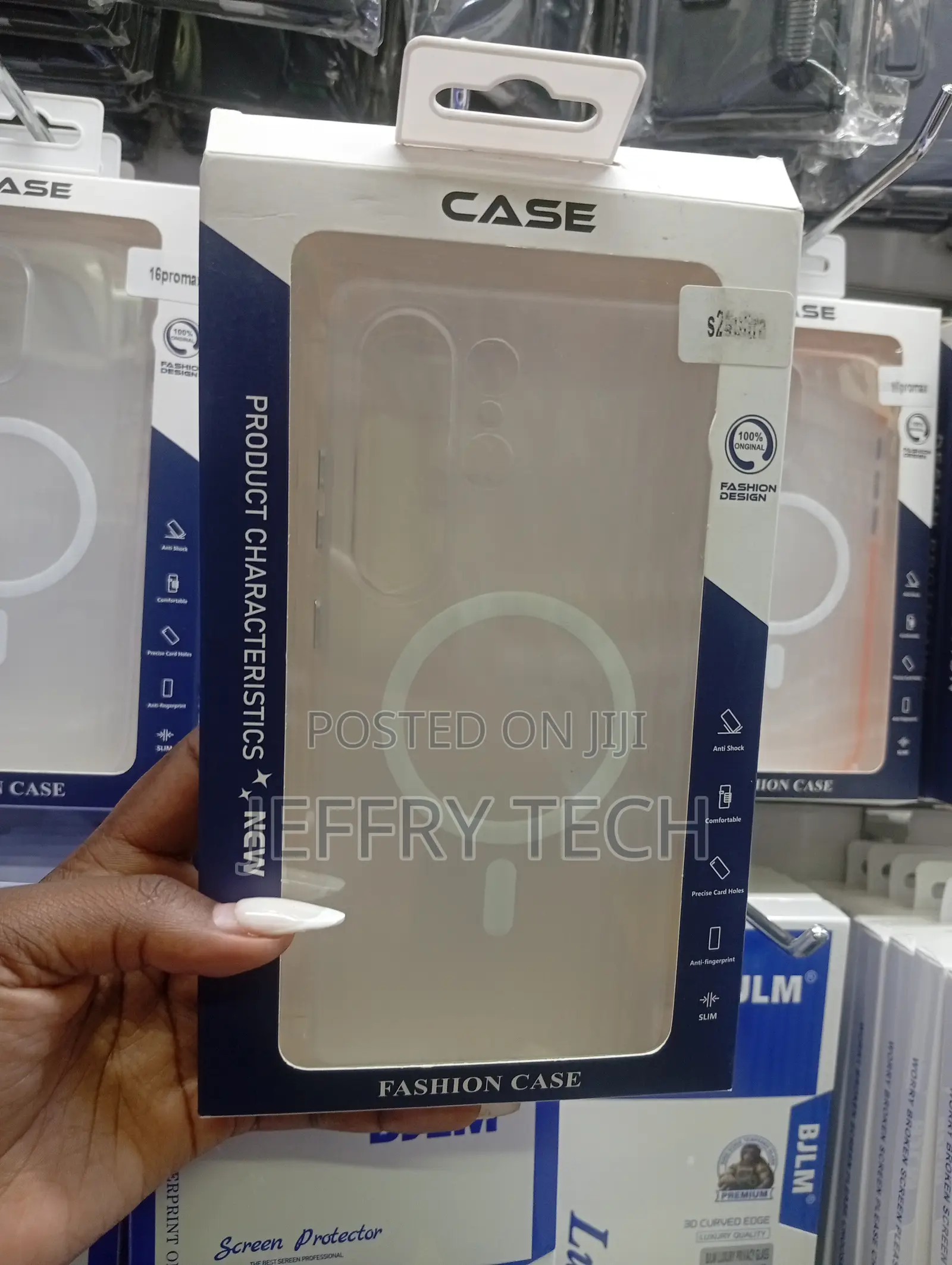 Samsung Galaxy S25 Series Clear, Magsafe-Compatible Protective Case