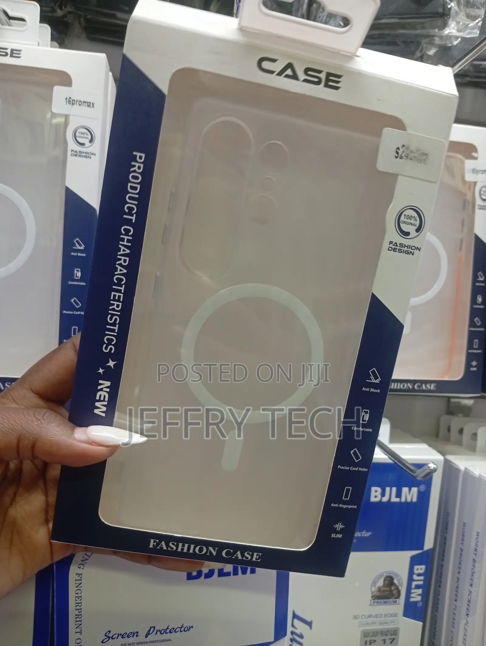 Samsung Galaxy S25 Series Clear, Magsafe-Compatible Protective Case