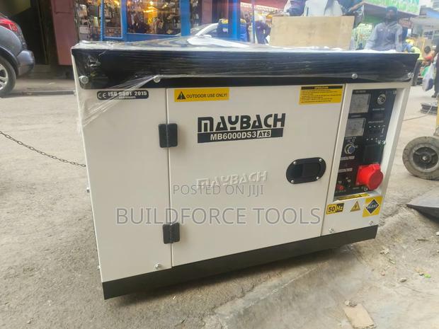 12.0 Kva Maybach Diesel Silent Generator With Ats - thumbnail 3