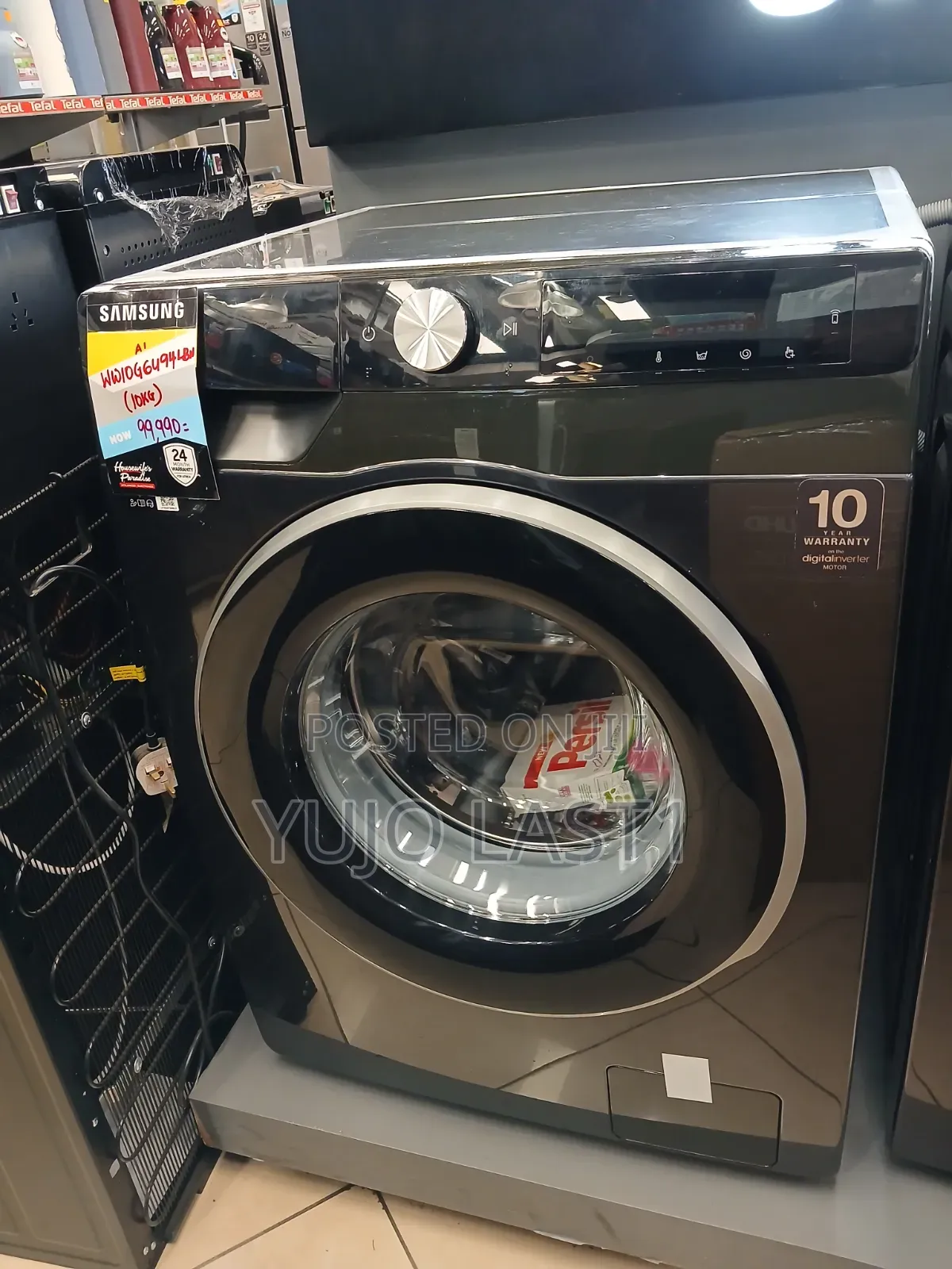 Samsung Washing Machine, Ront Load Washer, Inverter Motor,